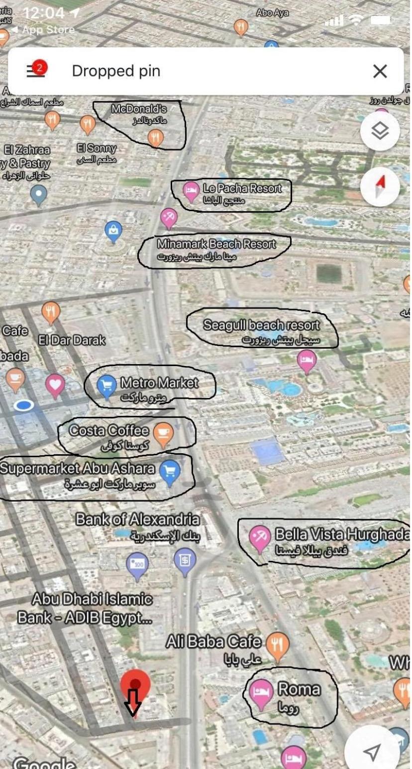 Roma Apartment Hurghada Eksteriør bilde